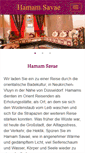Mobile Screenshot of hamam-savae.de